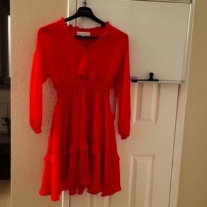 Emma and Michelle Red dress